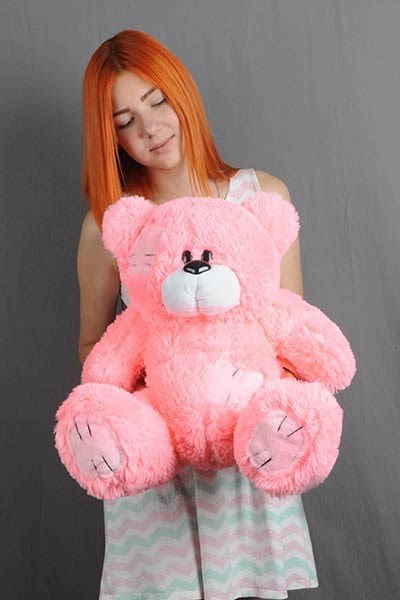 Miś TEDDY 60cm różowy