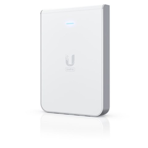 Acces Point Wi-Fi 6 Ubiquiti UniFi U6 In-Wall 2.4GHz(2x2)/5GHz(4x4)/6GHz(-) PoE+/PoE 4x1G 1x2,5G