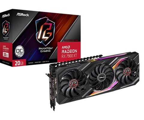 Karta graficzna ASRock Radeon RX 7900 XT Phantom Gaming 20GB OC