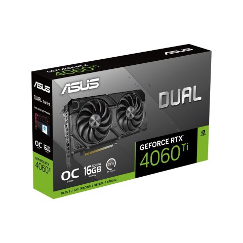 Karta graficzna ASUS Dual GeForce RTX 4060 Ti EVO OC 16GB GDDR6