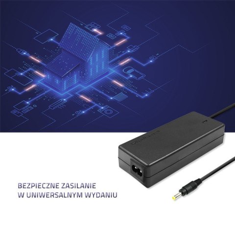 Zasilacz Qoltec 51509.45W do notebooka Lenovo (20 V; 2,25 A; 45W; 4 mm x 1.7 mm)