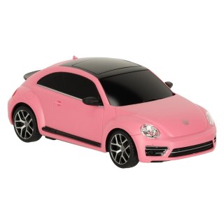 Samochód zdalnie sterowany Rastar 76200-4 Volkswagen Beetle-UV 1:24 różowy