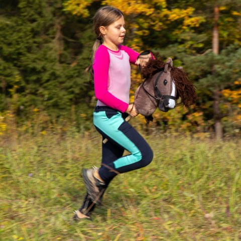 Hobby horse zabawka dla dziewczynki konik kiju A3