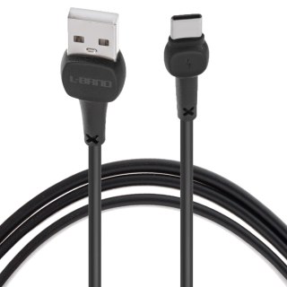 L-BRNO Kabel USB - USB typ-C szybkie ładowanie NB132 czarny