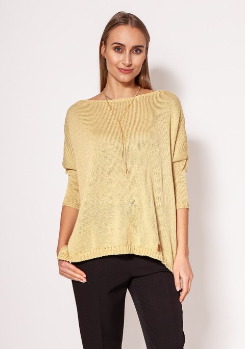 Sweter Damski Model SWE040 Gold - MKM