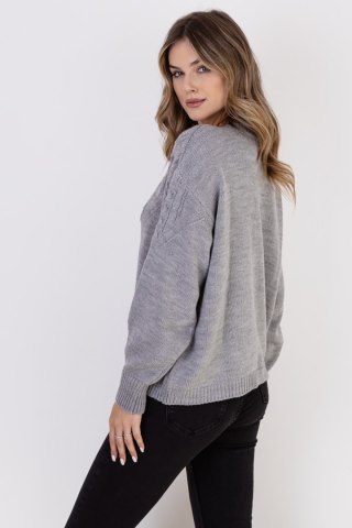 Sweter Damski Model SWE322 Grey - MKM