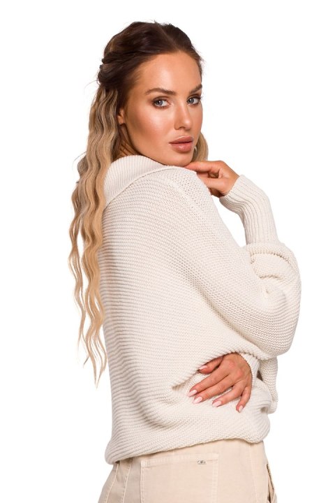 Sweter Damski Model MOE687 Kość słoniowa - Moe