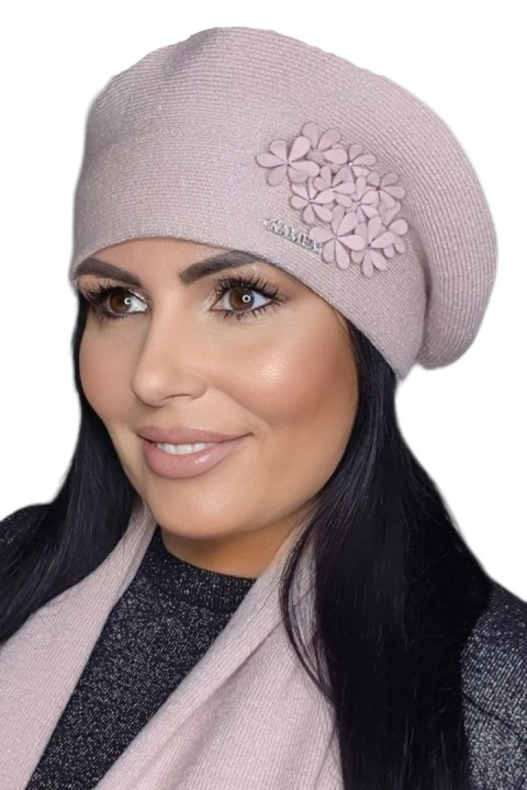 Beret Model Feba Powder Pink - Kamea