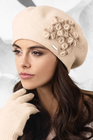 Beret Model Gorycja Beige - Kamea