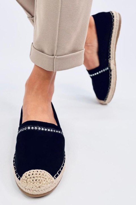 Espadryle damskie ETANCE BLACK - Inello