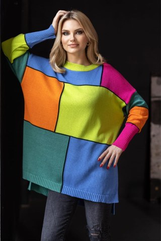 Sweter Damski Model 30089 Limonka - PeeKaBoo