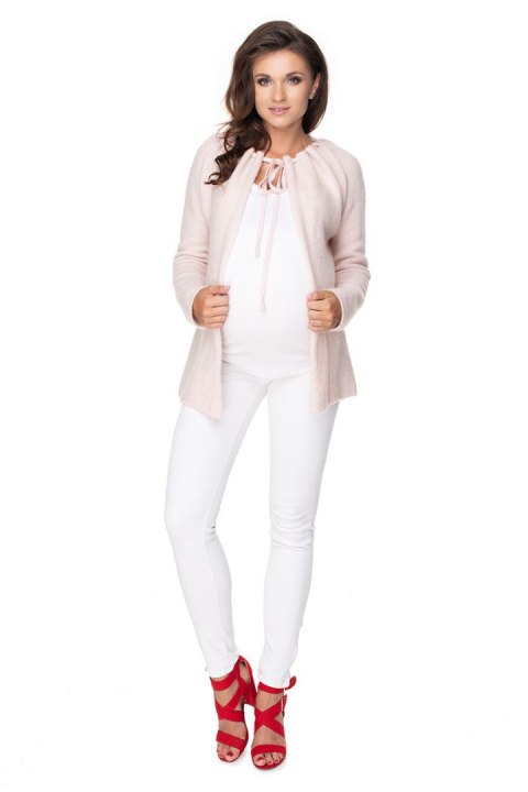 Sweter Kardigan Model 30074 Powder Pink - PeeKaBoo