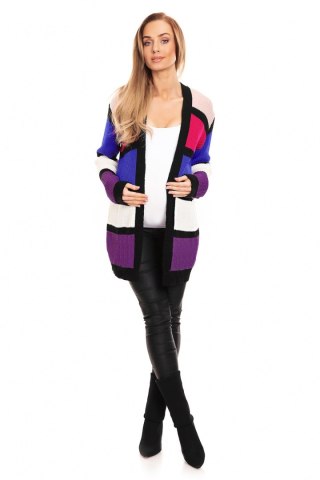 Sweter Kardigan Model 40021 Violet - PeeKaBoo