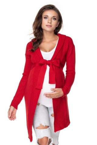 Sweter Kardigan Model 40045 Red - PeeKaBoo