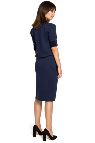 Sukienka Model B056 Navy - BeWear