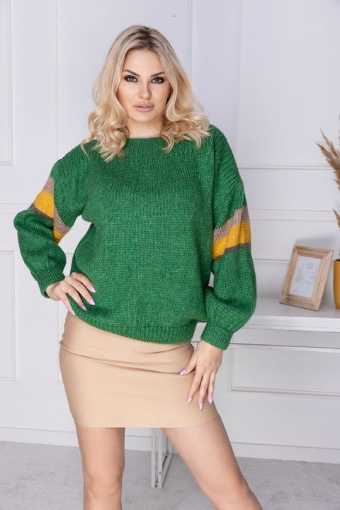 Sweter Damski Model 30079 Green - PeeKaBoo