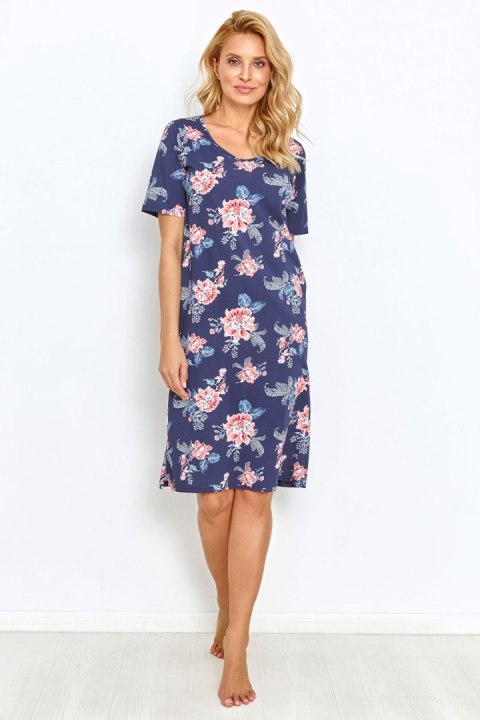 Koszulka nocna Koszula Nocna Model Ellie 2879 Navy - Taro