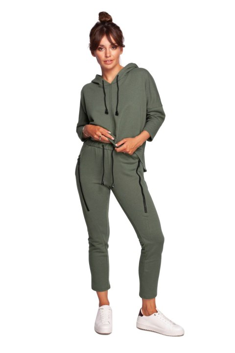 Spodnie Dresowe Model B240 Khaki - BeWear