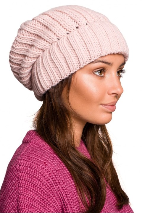 Czapka Damska Model BK058 Pink - BE Knit