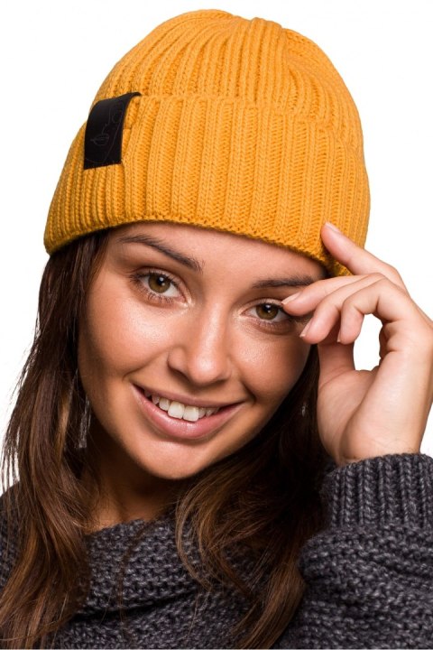 Czapka Damska Model BK059 Yellow - BE Knit