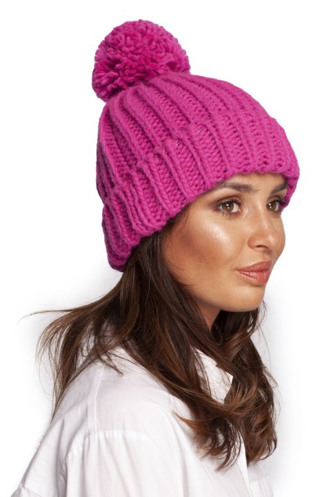 Czapka Model BK101 Pink - BE Knit