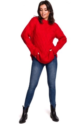 Sweter Damski Model BK038 Red - BE Knit