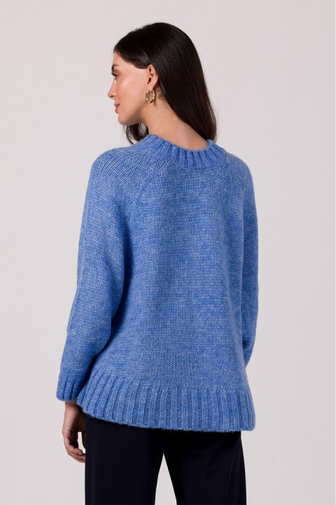 Sweter Damski Model BK105 Lazur - BE Knit