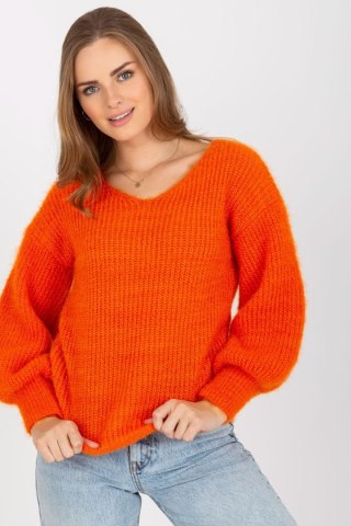 Sweter Damski Model TW-SW-BI-9029.84 Orange - Och Bella