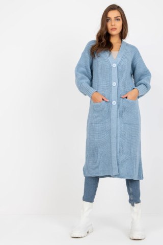 Sweter Kardigan Model TW-SW-BL-0100.38X Light Blue - Och Bella