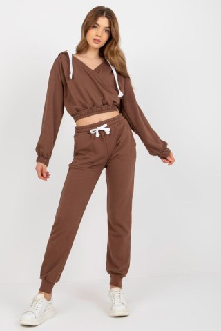 Spodnie Komplet Model EM-KMPL-747.06P Brown - Ex Moda