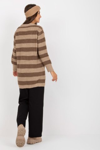 Sweter Damski Model LC-SW-8030.29P Dark Beige - Rue Paris