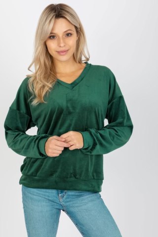 Bluza Damska Model RP-BZ-8188.06X Dark Green - Rue Paris