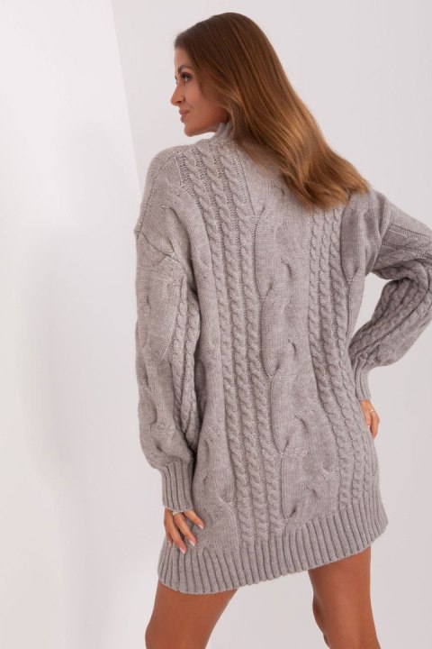 Sweter Damski Model AT-SW-2367-1.35P Grey - AT