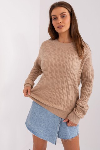 Sweter Damski Model AT-SW-2338.14P Beige - AT