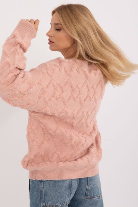 Sweter Damski Model AT-SW-2361.61 Light Pink - AT