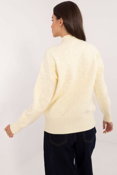 Sweter Damski Model AT-SW-2339.54 Light Yellow - AT