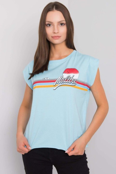 Tshirt Damski Model FA-BZ-7139.73P Light Blue - Fancy