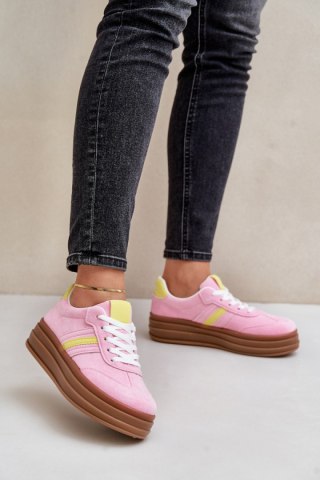 Buty Sportowe Model Dravinnia PC2802 Pink - Step in style