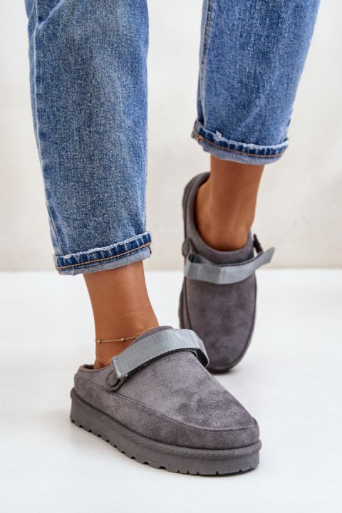 Kapcie Model Azida YY-12 Grey - Step in style