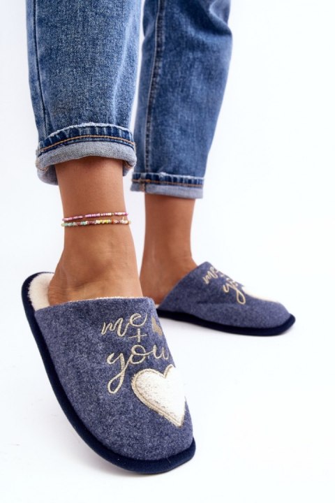 Kapcie Model Mabira MD8643 Navy - Step in style