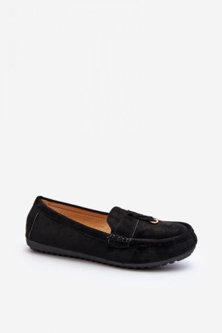 Mokasyny Model Ontala N22-995 Black - Step in style