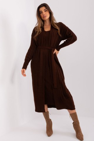 Sukienka Komplet Model BA-KMPL-0269.39P Dark Brown - Badu