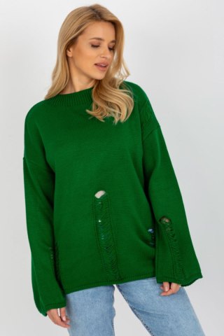 Sweter Damski Model BA-SW-8043.08X Dark Green - Badu