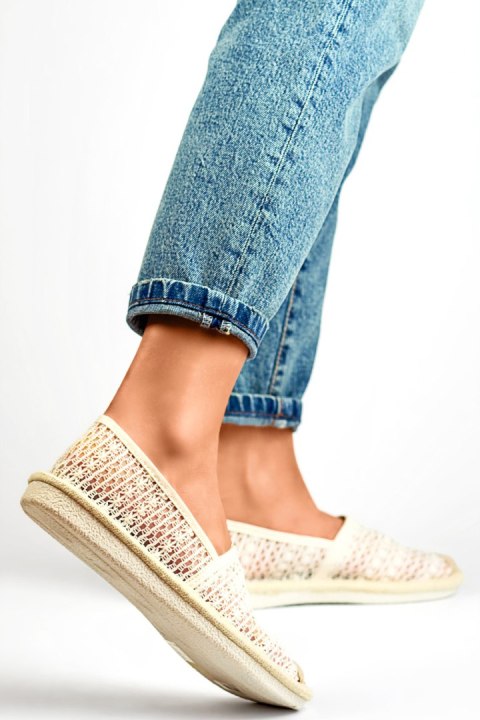 Espadryle Model XY2832-3BE Beige - PRIMO