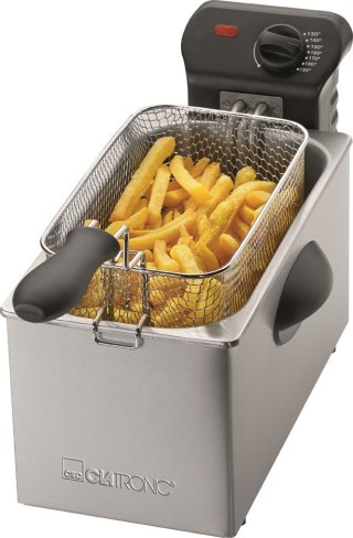 Frytownica Clatronic FR 3587 (3 l; 2000W; kolor srebrny)