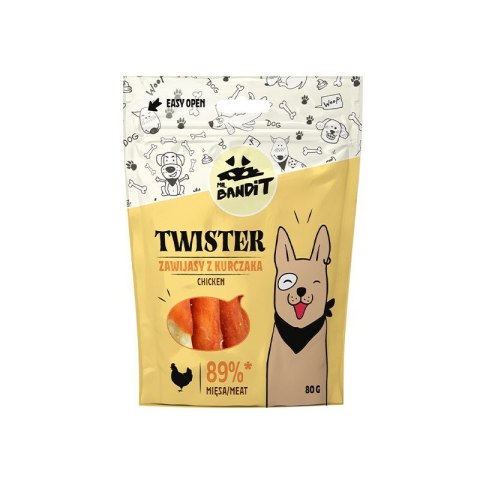 VetExpert Mr. Bandit TWISTER zawijas z kurczaka 80g