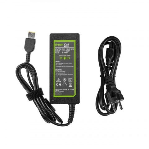 GREEN CELL ZASILACZ AD38AP LENOVO 20V 3.25A 65W