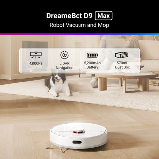 Robot sprzątający Dreame D9 Max (czarny)