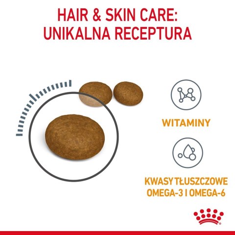 ROYAL CANIN FCN Hair&Skin Care - sucha karma dla kota dorosłego - 4kg