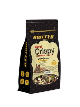 BIOFEED Royal Crispy Premium Cuni Junior 0,75kg